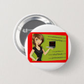 Badge Rond 5 Cm logo pour le magnet ou les buttonms (Devant & derrière)