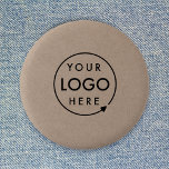 Badge Rond 5 Cm Logo Rustique Kraft | Entreprise moderne<br><div class="desc">Un modèle d'affaires rustique simple et naturel, dans un style minimaliste moderne, qui peut être facilement mis à jour avec le logo de votre entreprise. Si vous avez besoin d'aide pour personnaliser ce produit, veuillez me contacter en utilisant le bouton de message ci-dessous et je serai heureux de vous aider....</div>