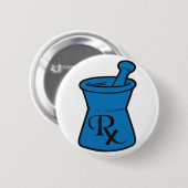 Badge Rond 5 Cm Logo RX (Devant & derrière)