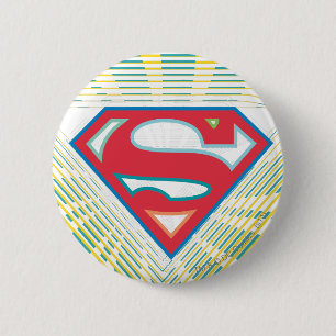 Badge Rond 5 Cm Logo super de Supergirl