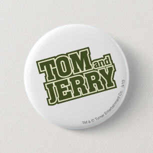 Badge Rond 5 Cm Logo Tom et Jerry 3
