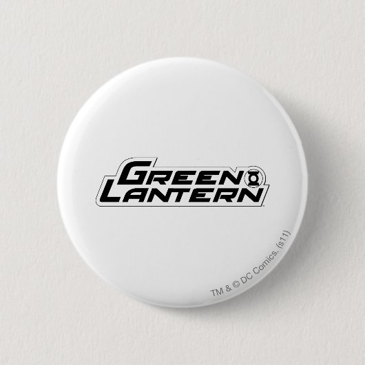 Badge Rond 5 Cm Logo vert 1 de lanterne (Devant)