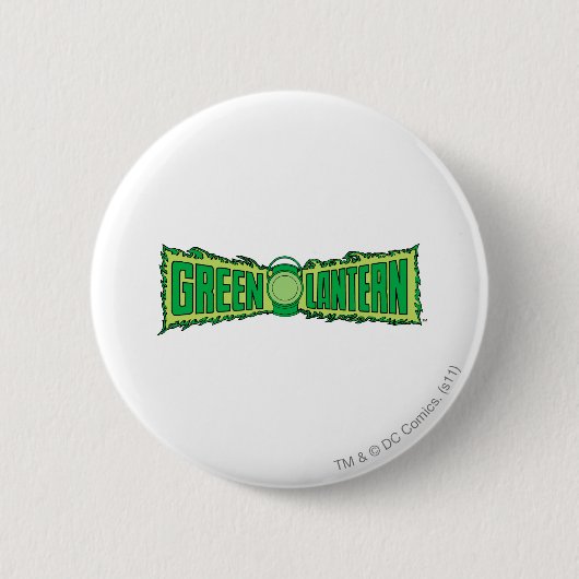 Badge Rond 5 Cm Logo vert 4 de lanterne (Devant)