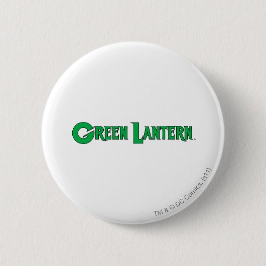 Badge Rond 5 Cm Logo vert 9 de lanterne (Devant)