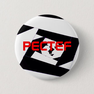 Badge Rond 5 Cm logob&w de pectef, PECTEF