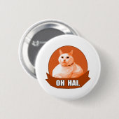 BADGE ROND 5 CM L'OH HAI. (Devant & derrière)