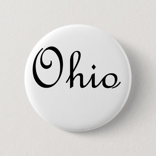 Badge Rond 5 Cm L'Ohio (Devant)