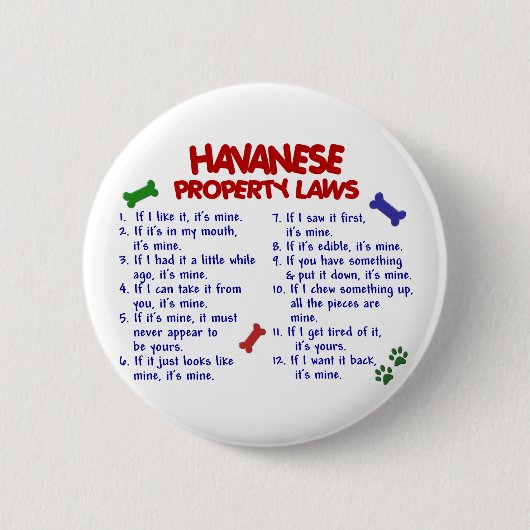 Badge Rond 5 Cm Lois 2 de propriété de HAVANESE (Devant)