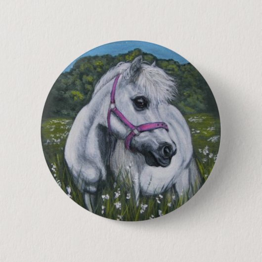 Badge Rond 5 Cm lois le Shetland (Devant)