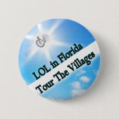 Badge Rond 5 Cm LOL in Florida Tour Button (Devant)