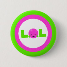 LOL Rire Haut Violet Vert Clair