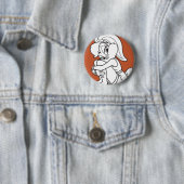 Badge Rond 5 Cm Lola Bunny Flirty (En situation)