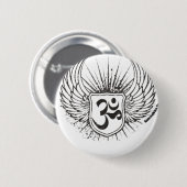 BADGE ROND 5 CM L'OM (Devant & derrière)
