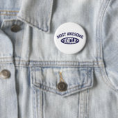 Badge Rond 5 Cm L'oncle le plus génial (En situation)