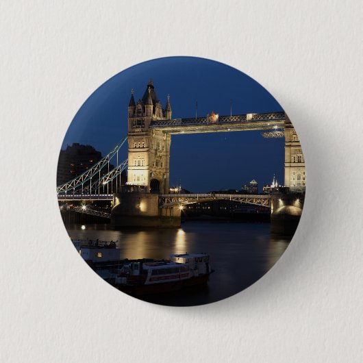 Badge Rond 5 Cm London Bridge (Devant)