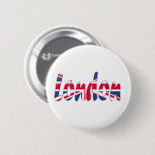 Badge Rond 5 Cm Londres (Devant & derrière)