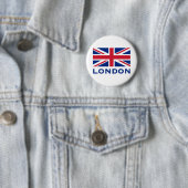 Badge Rond 5 Cm Londres (En situation)