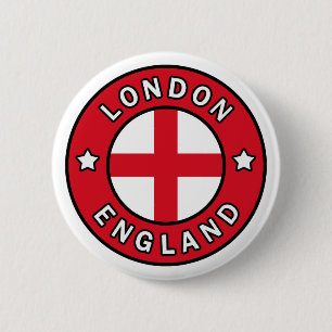 Badge Rond 5 Cm Londres Angleterre