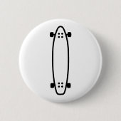 Badge Rond 5 Cm Longboard (Devant)