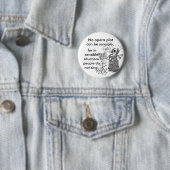 Badge Rond 5 Cm L'opéra est Forrizzles (En situation)