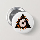 Badge Rond 5 Cm L'ordre sale de la GROTTE (Devant & derrière)