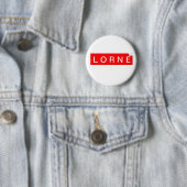 Badge Rond 5 Cm Lorne (En situation)