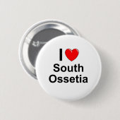 Badge Rond 5 Cm L'Ossétie-du-Sud (Devant & derrière)