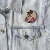 Badge Rond 5 Cm lotso de reine d'entrave (En situation)