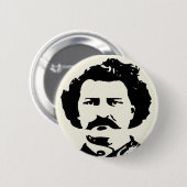 Badge Rond 5 Cm Louis Riel Button (Devant & derrière)