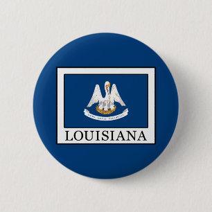 Badge Rond 5 Cm Louisiane