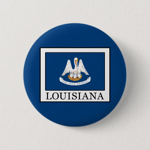 Badge Rond 5 Cm Louisiane