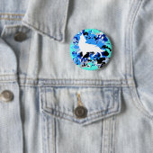 Badge Rond 5 Cm loup (En situation)