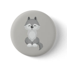 Loup gris mignon