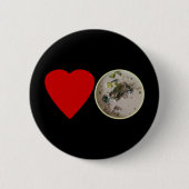 Badge Rond 5 Cm Love Thai Green Curry ... Thaïlande (Devant)