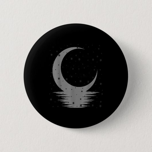 Badge Rond 5 Cm Love You To The Moon And Back (Devant)