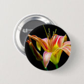 Badge Rond 5 Cm Lovely Tawny Daylily II Vêtements et cadeaux (Devant & derrière)