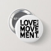Badge Rond 5 Cm lovemovement (Devant & derrière)