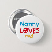 Badge Rond 5 Cm LOVESMEnanny (Devant & derrière)