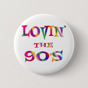 Badge Rond 5 Cm Lovin les années 90