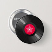 Badge Rond 5 Cm LP Record02 (Devant & derrière)