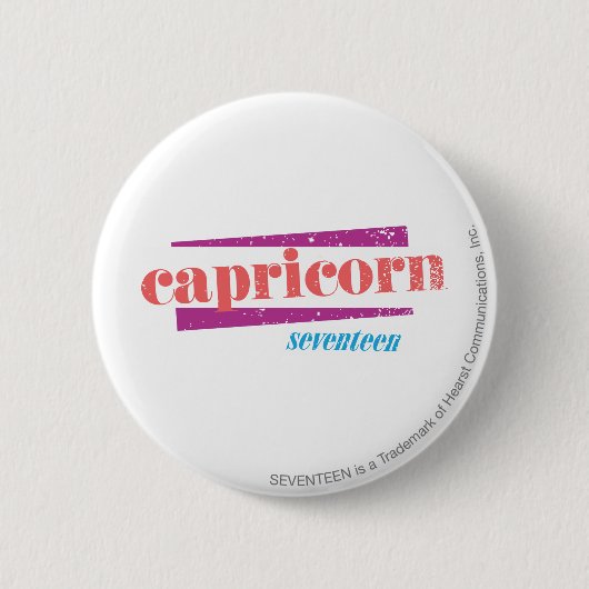 Badge Rond 5 Cm Lt Pink de Capricorne (Devant)