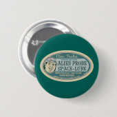 Badge Rond 5 Cm Lube spatiale (Devant & derrière)