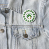 Badge Rond 5 Cm Luck O' The Irish (En situation)