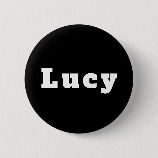 Badge Rond 5 Cm Lucy (Devant)