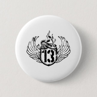 Badge Rond 5 Cm Lumière de l'insigne 13