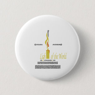 Badge Rond 5 Cm Lumière du monde