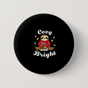 Badge Rond 5 Cm Lumières De Noël Fantastiques Et Lumineuses (2)