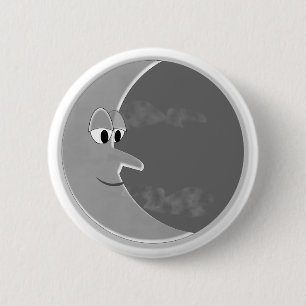 Badge Rond 5 Cm Luna