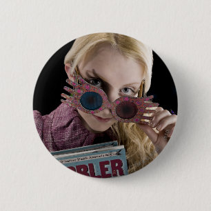 Badge Rond 5 Cm Luna Lovegood Peeks Over Glasses