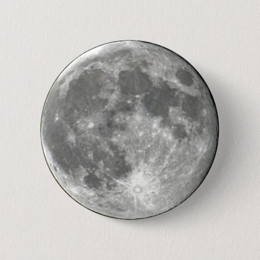 Badge Rond 5 Cm Lune (Devant)